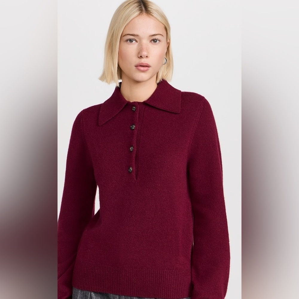 Soldout.nyc The Signature Polo in Wine, M